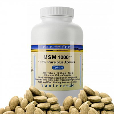 v a n t e r r e 280 X OptiMSM® 1000plus Acerola