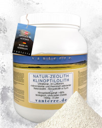 ZEOLITH - KLINOPTILOLITH ø 3µm 1400g