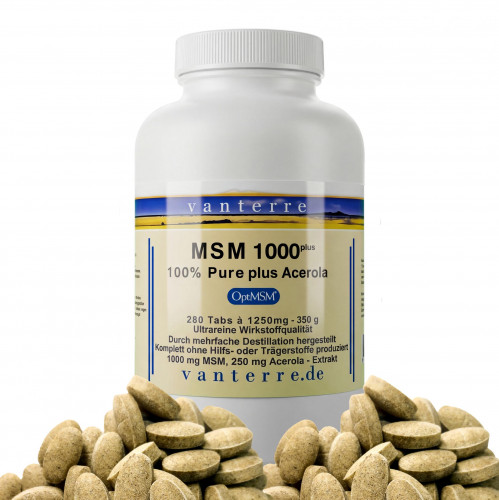v a n t e r r e 280 X OptiMSM® 1000plus Acerola