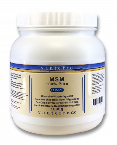 v a n t e r r e 1000g Pure OptiMSM®
