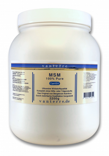 v a n t e r r e 2200g Pure OptiMSM®