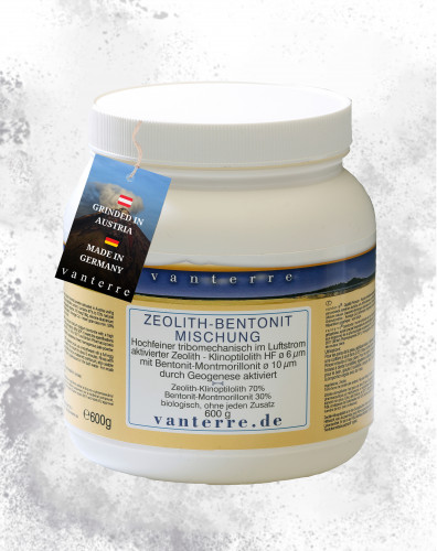 KlinoMont® - NATUUR-ZEOLIET-BENTONIET MENGSEL 70:30 6µm 600g