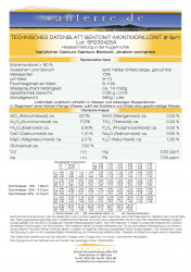 KlinoMont® - NATUR-ZEOLITH-BENTONIT MISCHUNG 70:30 6µm 600g