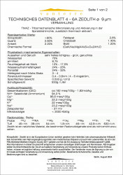 NATURAL - ZEÓLITO - KLINOPTILOLITA WR ø 12 µm 1900g