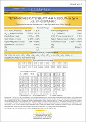 NATURA - ZEOLITE - CLINOPTILOLITE ø 6µm 5000g